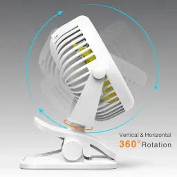 Sampri Table Fan You Can Also use Directly Fan Power Bank[ DC] Desk Fan 4000mAh USB Table Fan You Can Also use Directly Fan Power Bank[ DC] Desk Fan 4000mAh USB USB Fan image 3