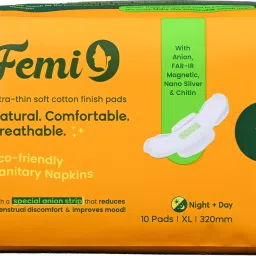 Rash-Free Anion Sanitary Pads for Women | Anti bacterial| 10Pads - 310mm Sanitary Pad-picture-16