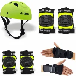 Protective Set Skating and Cycling for Age 8 to 11 Years ( MYC) Skating Kit-27