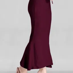 house of common FISH CUT WINE S 3 Lycra Blend Petticoat-image-30