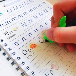 vedo Magic Practice Copybook with Pen & 10 Refill, Reusable Calligraphy Set for Kids image 5
