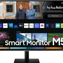 SAMSUNG M5 81.28 cm (32 inch) Full HD LED Backlit VA Panel with embedded TV Apps, PC-less productivity with Samsung DeX, Office 365, Google Duo app, and IoT Hub, Built-in Speakers, Ultrawide Game View Smart Monitor (LS32CM500EWXXL)-image-53