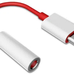 True Desire Red And White Type C to 3.5 Audio Jack Connector For OnePlus Series Phone Converter-image-74