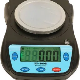 D-DEVOX Electronic Compact Weighing Scale (Black &Blue) Weighing Scale image 2