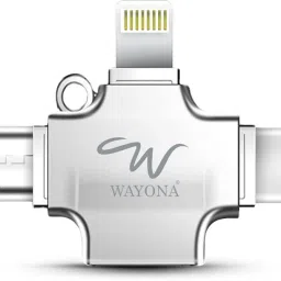 Wayona USB Type C, USB, Lightning, Micro USB OTG Adapter-34