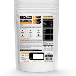 as-it-is nutrition ATOM Beginners Whey Protein 1kg | Cookies and cream | Whey Protein image 5