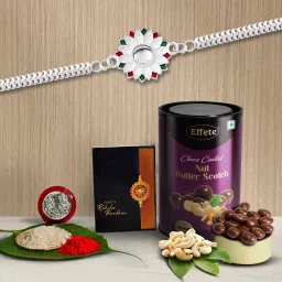 Rakhi For Brother |Rakhi with Chocolate | Rakshabandhan gift set |Y22K1_A4_BS Assorted Gift Box-image-30