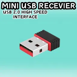 GUGGU (Wi-Fi Receiver) with Multi-Device Connectivity For All Pc System and LaptopG43 USB Adapter-1