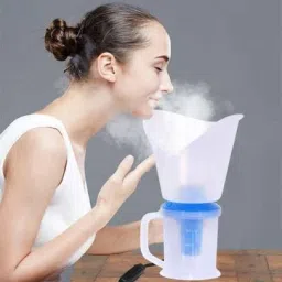 OSHO ENTERPRISE Steam Vaporizer And Inhaler Nose Steamer Cough Steamer vaporizer machine Facial Streamer for Deep Face Cleaning Vaporizer & Steamer for Cough & Cold winter Vaporizer Vaporizer (Blue) Vaporizer-16
