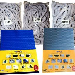 Kosh A/4 Spiral Binding Sheet 2 Packet with 3 Packet Ring Size 8+12+18 MM Combo Pack Manual Ring Binder-19