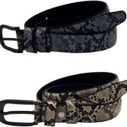 Women Multicolor Artificial Leather, Synthetic Belt-image-79