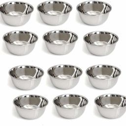 Stainless Steel Sauce Bowl Mini Bowl Set of 12-image-44