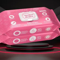 Baby Wipes 80 Sheets Per Pack of 2/with Lid (144 Wipes)-image-49
