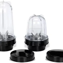 Bullet Jar Set of 2 (530 ML & 350 ML) Mixer Juicer Jar-image-14