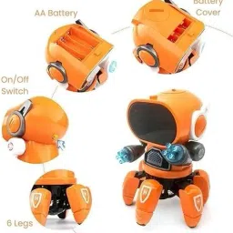 mega star Bot Robot Pioneer Colorful Lights and Music | All Direction Movement | image 5