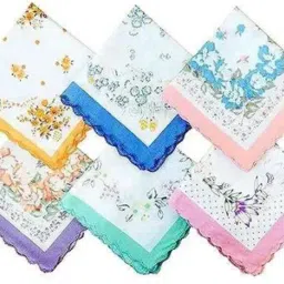shiveyeexport Cotton Handkerchief For Women (ASSORTED) ["Multicolor"] Handkerchief-image-15