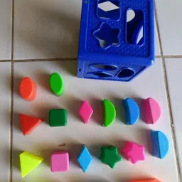 Shape Sorting Cube With 18 Shape And Different Color-CUBE BLUE-178-image-51