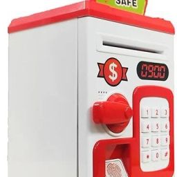 Piggy Bank Musical MoneySafe Toy for Kid ATM Coin Bank Coin Bank-image-36
