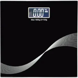 zinxy Heavy Duty Electronic Thick Tempered Glass LCD Display Square Electronic Digital Personal Bathroom Health Body Weight Bathroom Weighing Scale, weight bathroom scale digital, Bathroom Health Body Weight, Weight Scale Digital For Human Body, Weight Machine For Body Weight Weighing Scale (Black) Weighing Scale (Black) Weighing Scale-16