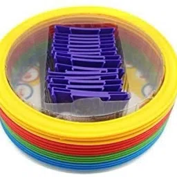 Hopscotch Ring Set with 13 Hoops &16 Connectors-45