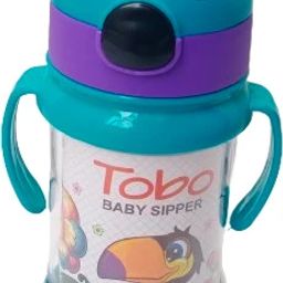 Tobo Blue Bear Sipper Bottle-image-3