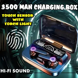 crecro M19 bluetooth earbuds headset wireless earphone 5.3 LED Display M10 Q191 Smart Headphones-image-131