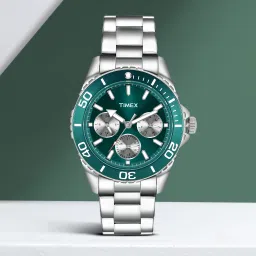 Multi Function Teal Dial Analog Watch- For Men TW000Z604-16