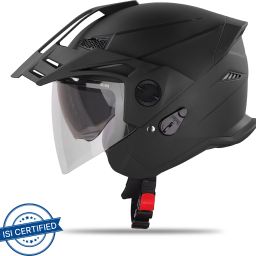 SBH-23 GT Plus Open Face ISI Certified Helmet with Inner Sun Shield Motorbike Helmet-picture-18