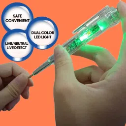 AC Voltage Tester 12V-250V Dual LED Voltage Detector Screwdriver Digital Voltage Tester-image-71