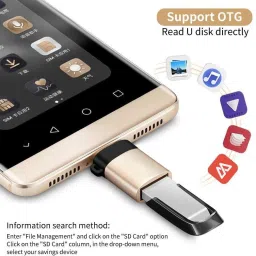 SANNO WORLD USB Type C OTG Adapter image 2