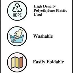chiku cherry HDPE - High Density Poly Ethylene Infants Washable Baby Folding Umbrella Mosquito Net Mosquito Net image 2