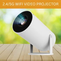 CLAIRBELL Smart (Projector) 1080P & 4K Support Rotatable Design With Netflix/Prime etcP153 (4500 lm / 1 Speaker / Wireless / Remote Controller) Portable Projector-1