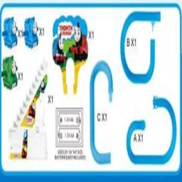 skstore Thomth Climbing Toys,Electric Thomth Chasing Race Track Game Set image 4