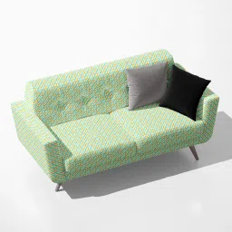 AZ5008324SOF_FB_RF_R-SP_D56^80_VL Abstract Geometric 3D Pattern D3 Velvet Sofa Fabric Sofa Fabric-image-2
