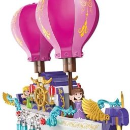 Boys & Girls with Different Themes (Fairy-Copter) Building Block Toys-image-52