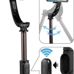 Jaggo Lal Q08 GIMBAL - Photo and Video Shooting 3 Axis Gimbal for Mobile, Camera image 2