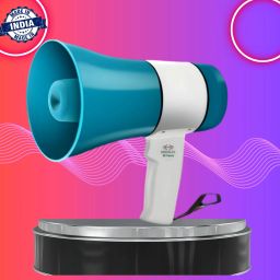 R9 MEGAPHONE -Robust Audio Quality,Innovative Features with USB,TF,240s record Indoor, Outdoor PA System-image-89