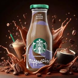 Frappuccino Creamy Mocha Delight Chilled Coffee Drink (IMPORTED FROM USA)-image-9