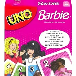 UNO Barbie Paper Playing Cards| 112 UNO Playing Card Game for Kids-4