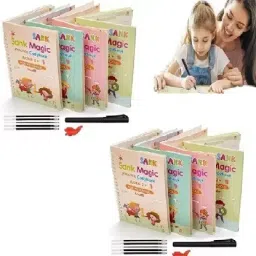 2 SETS OF MAGIC BOOK (8 BOOK + 20 REFILL+ 2 pen +2 grip)-19