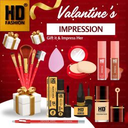 Valentine’s Special Makeup Kit Gift Set Lipstick, Foundation, Brushes & More 188-image-90