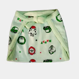aldeco Pack of 8 - Baby Multicolor Hosiery Cotton Langot or Nappy / Reusable & Washable Soft U-Shaped Printed Cloth Langot or Diaper for kids (0-3years) image 4