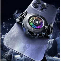 PAPLAJ ENTERPRISES Mobile Gaming Cooler with Fast Heat Dissipation and RGB Lighting 1 Fan Cooling Pad-picture-14