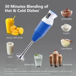 350 W Blue, White Hand Blender-image-67