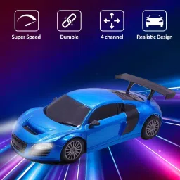 wembley High Speed Mini 1:24 Scale Rechargeable Remote Control car with Lithium Battery image 5