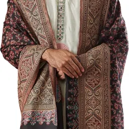 Pashmoda Wool Woven Men Shawl-image-19