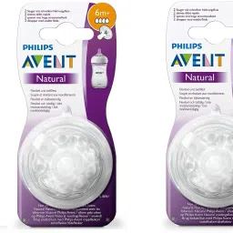 NATURAL TEATS SET OF 4 PIECE NIPPLE Fast Flow Nipple (Pack of 2) Fast Flow Nipple-24