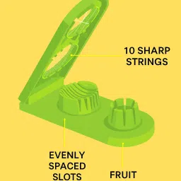 futurax 2 in 1 Egg Cutter Slicer Egg Topper image 3