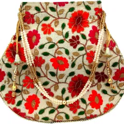 Women Red Potli-image-42