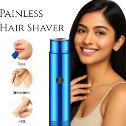 NUVIO Mini Portable Electric, Rechargeable Pocket Size Razor for Girls, Women Trimmer 160 min Runtime 1 Length Settings-image-36
